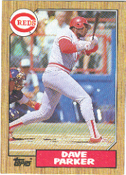 1987 Topps Baseball Cards      691     Dave Parker